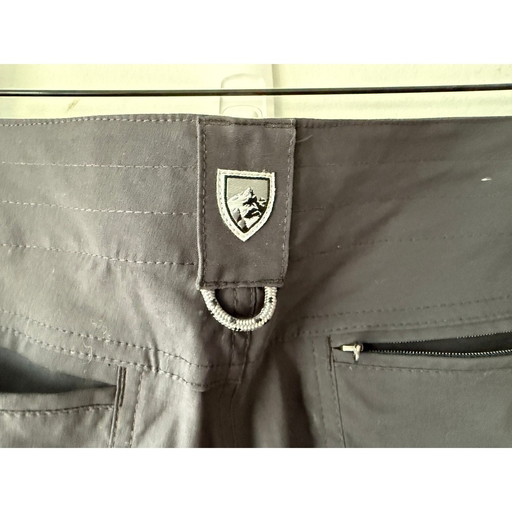 Kuhl Mens 38x32 Free Ryde Hiking Pants Charcoal Gray Outdoor Technical Trousers - Picture 14 of 15